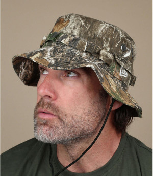 bob camo New Era Bucket Real Tree camo